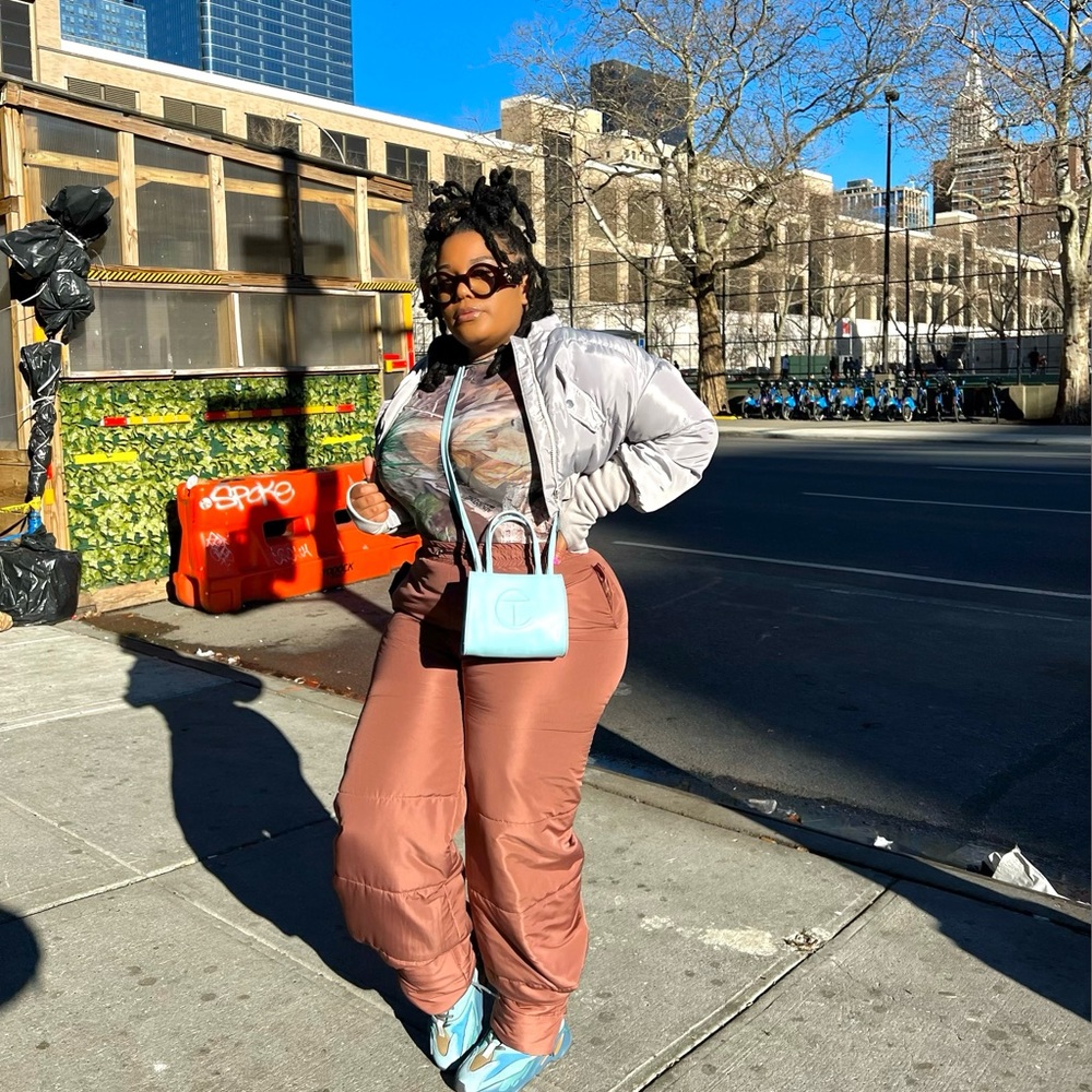 Summer is Over Puffer Cargo Pants